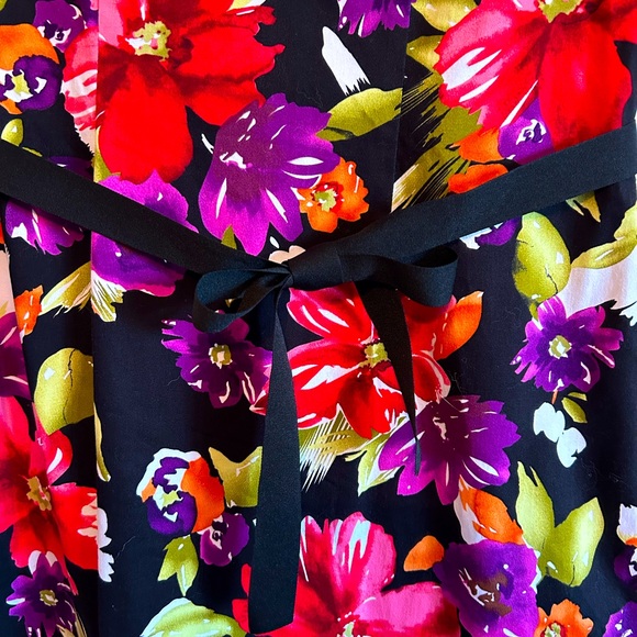 Olivia Matthews floral dress size 8 - Picture 2 of 4